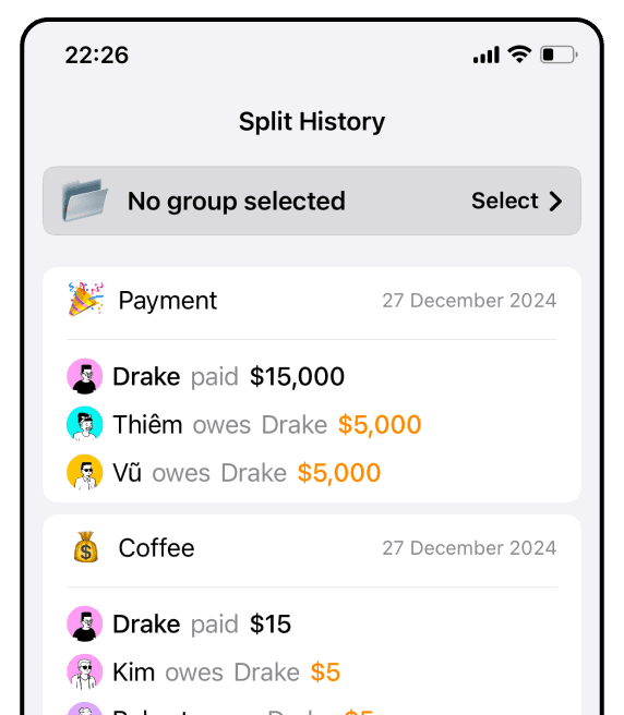 Splitly Landing Page