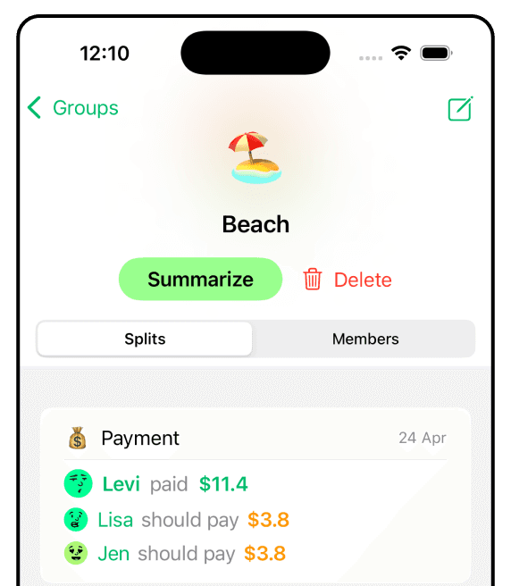 Splitly Landing Page